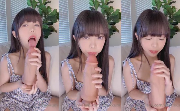 Kitty Kum Takes On A Massive Dildo