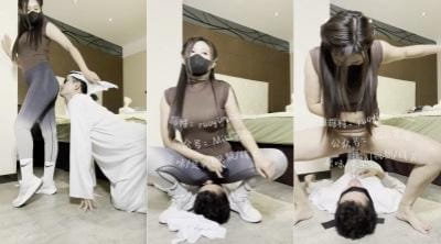 性感反差SM女王Miss若依,粗口淫语挑逗调教下等厕奴,性感瑜伽裤窒息坐脸,圣水伺候极致羞辱 - 无套内射视频
