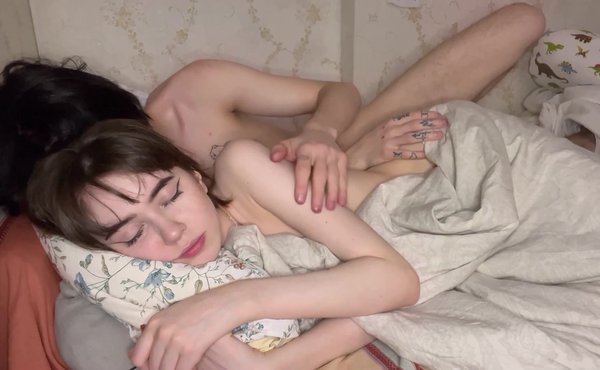 BF Wakes YourSmallDoll Up To Fuck
