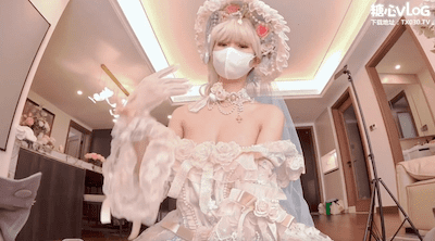 花嫁OL娘｢Tame凛｣深喉吸茎口爆反差清纯萝莉 梅开二度 插入水汪汪小穴内射