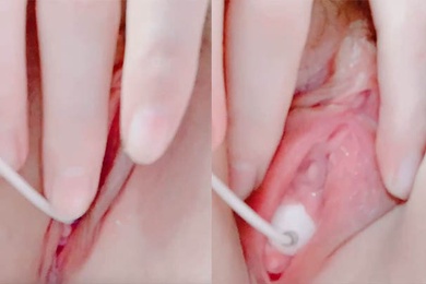美女白丝诱惑跳蛋白虎