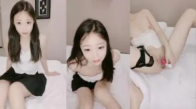清纯甜美少女！紧致超肥美穴，振动棒抽插自慰