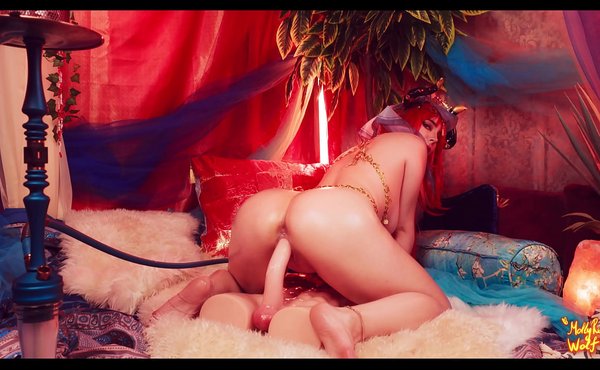 Genshin Impact. Nilous Hot erotic night_mollyredwolf_official